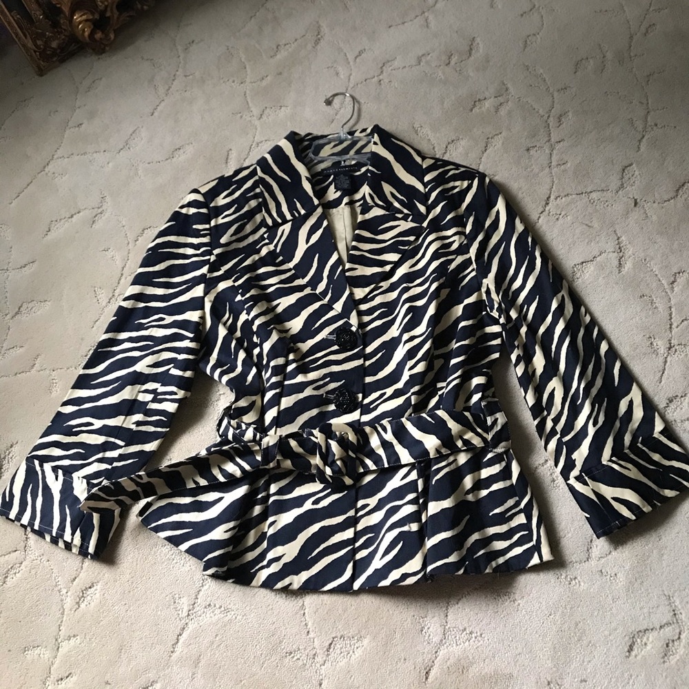 Grace Elements Belted Top NWOT